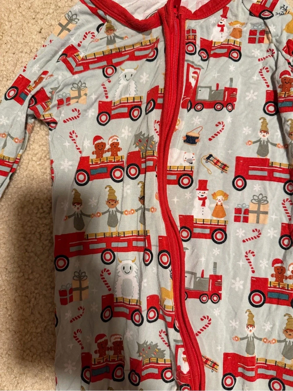 Emerson & Friends holiday pajamas